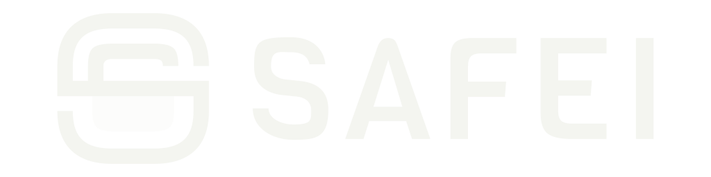 safei branding logo mono branco